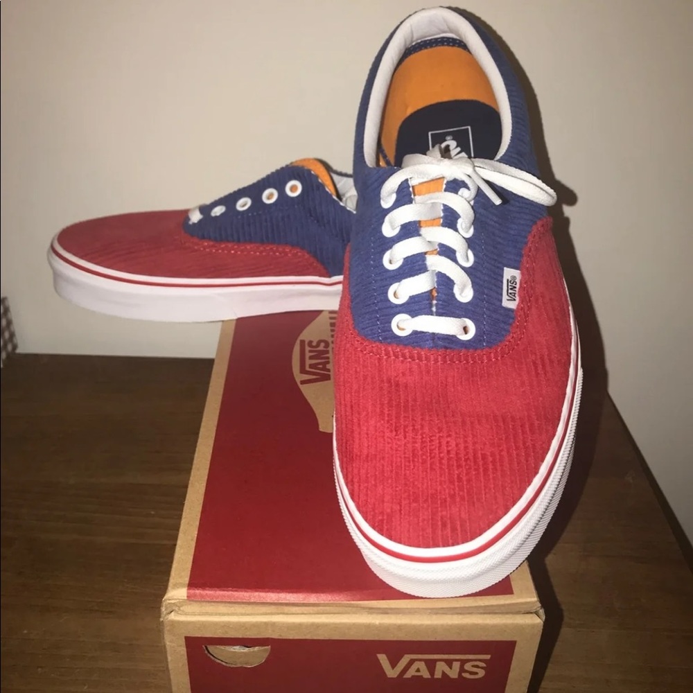 Men's TriColor Corduroy Vans